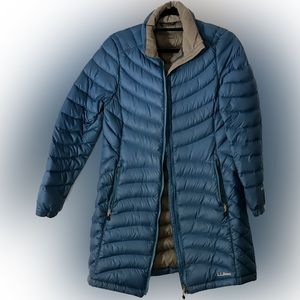 LLBean 3/4 length lightweight winter jacket